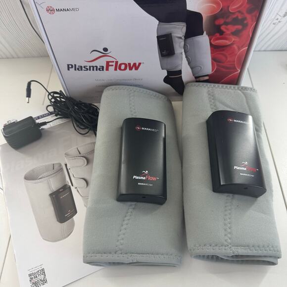 Plasma Flow Mobile Limb Compression Device Blood Pressure - Picture 2 of 6